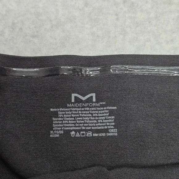 Maidenform Bottoms Solutions Shapewear Seamless Hi Waist Black Size XL - Picture 3 of 6